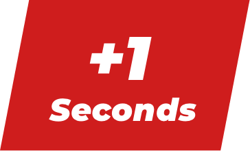 +1 seconds