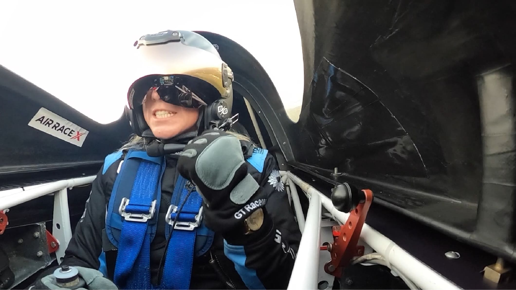 Emma McDonald in the cockpit at Race 4 Qualifying
