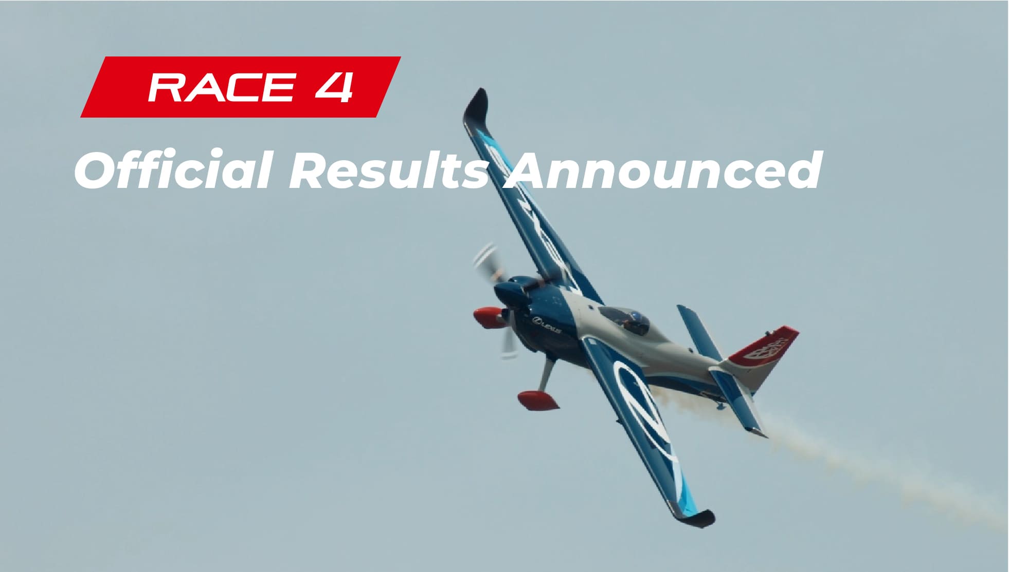 AIR RACE X 2026 Race4 Official Results Announced